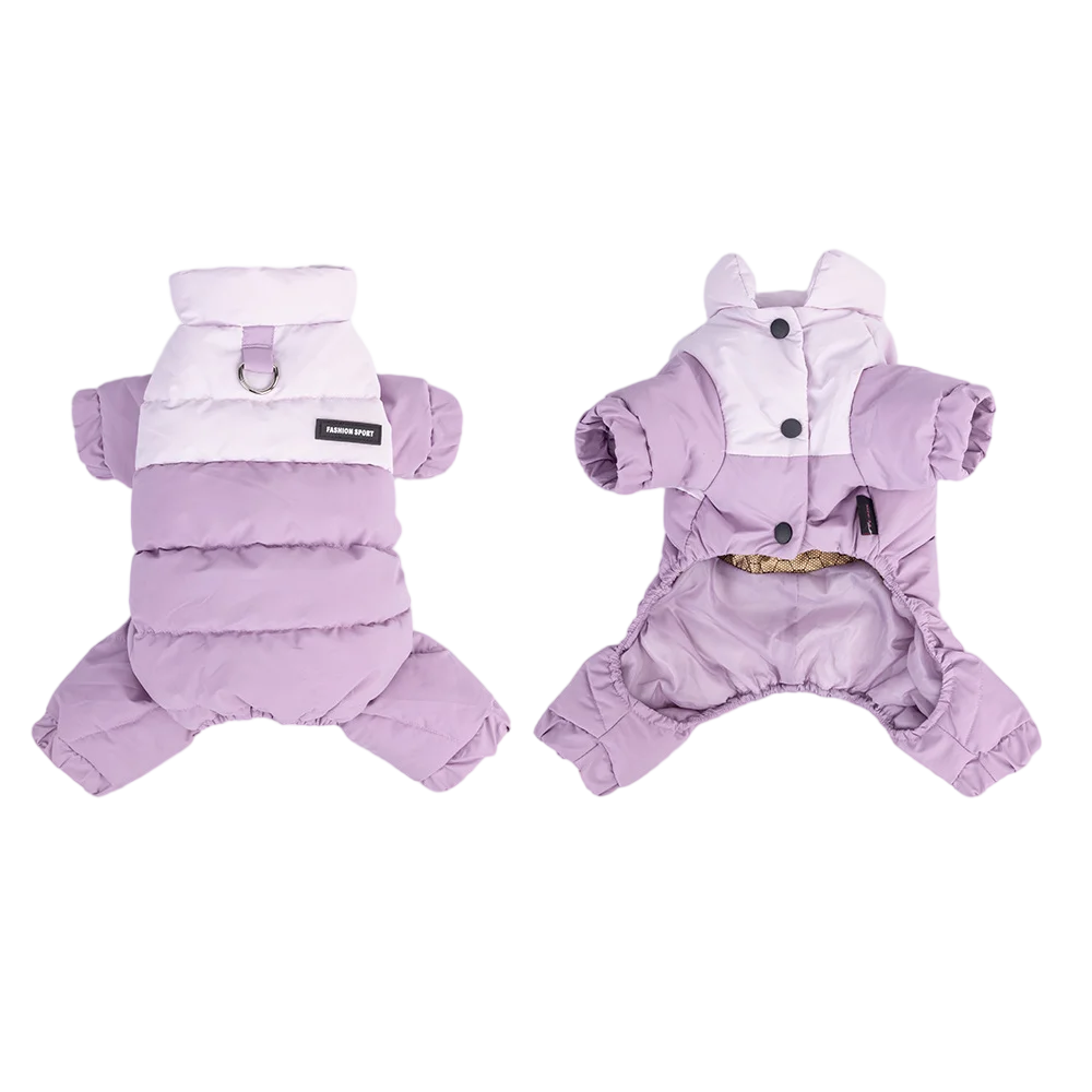 Paw Élégance™ Winter Élitaire 4-Leg Waterproof Coat – Ultimate Warmth & Protection