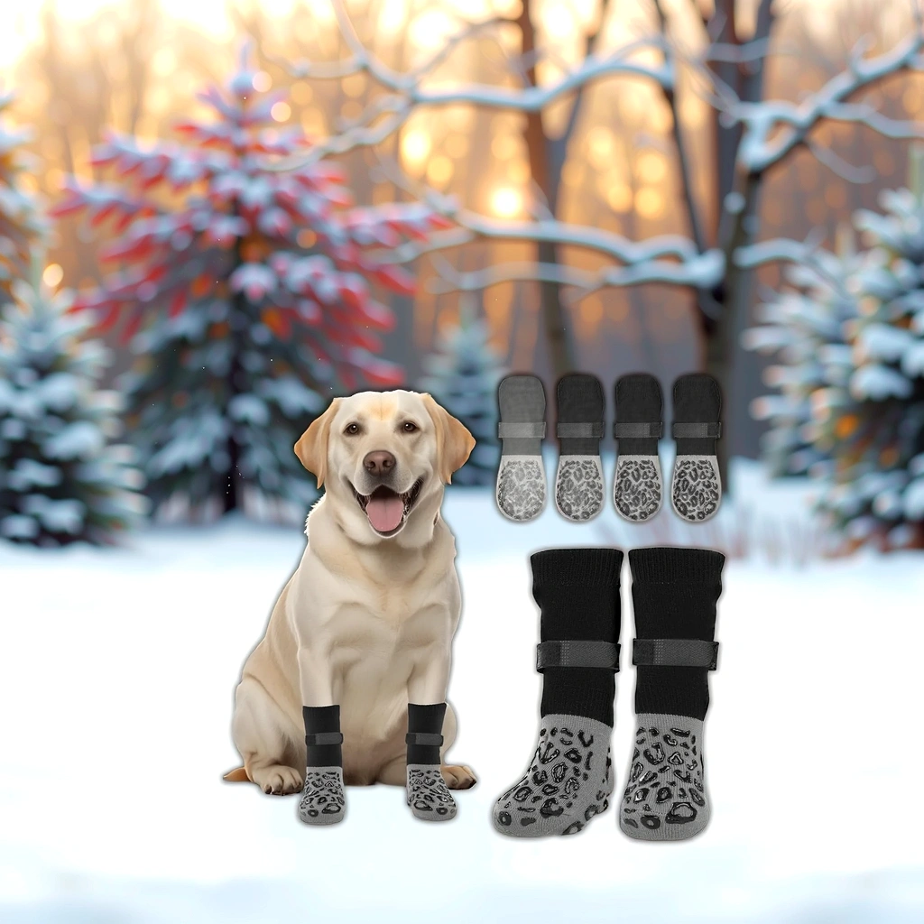 Paw Élégance – Waterproof Anti-Slip Dog Boots