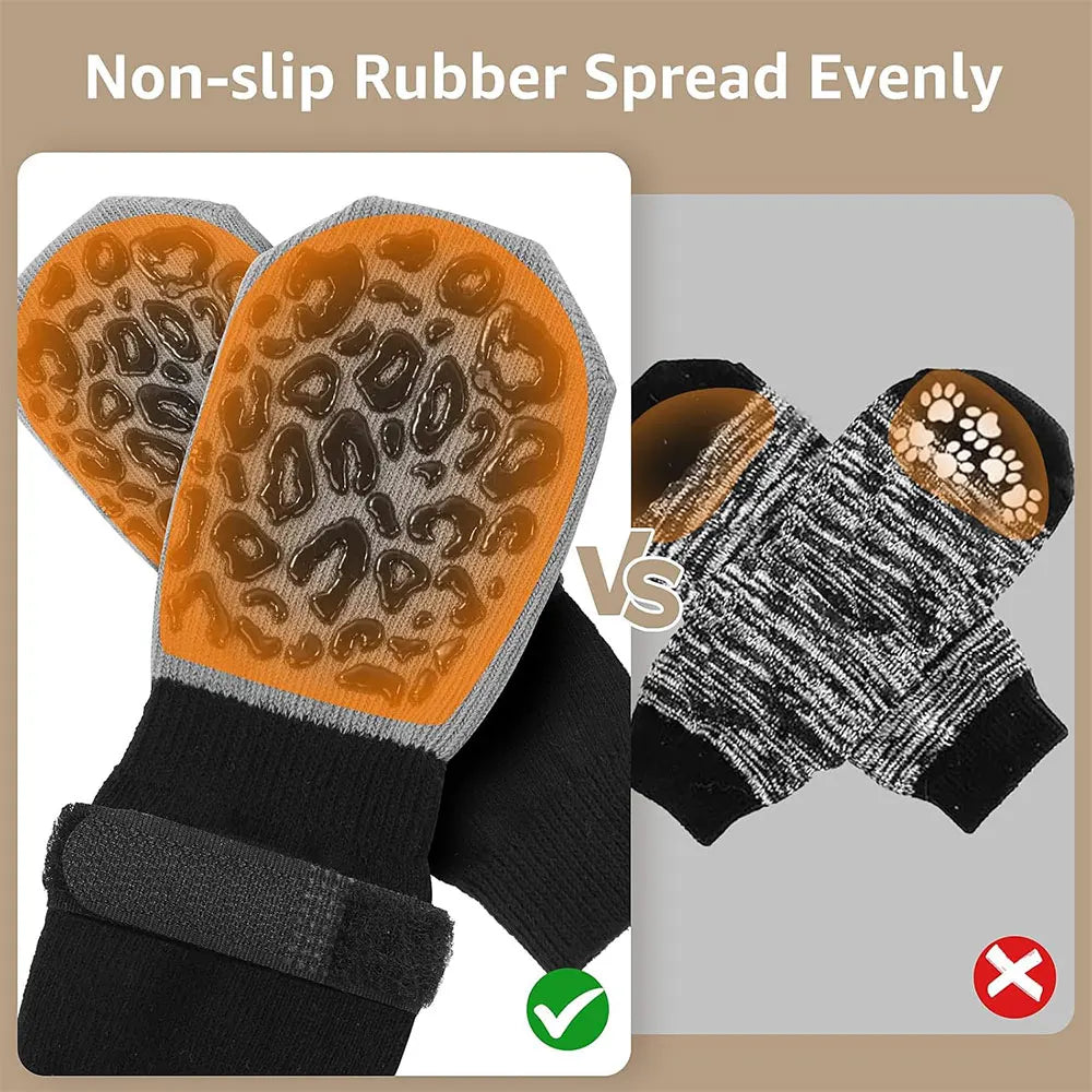 Paw Élégance – Waterproof Anti-Slip Dog Boots