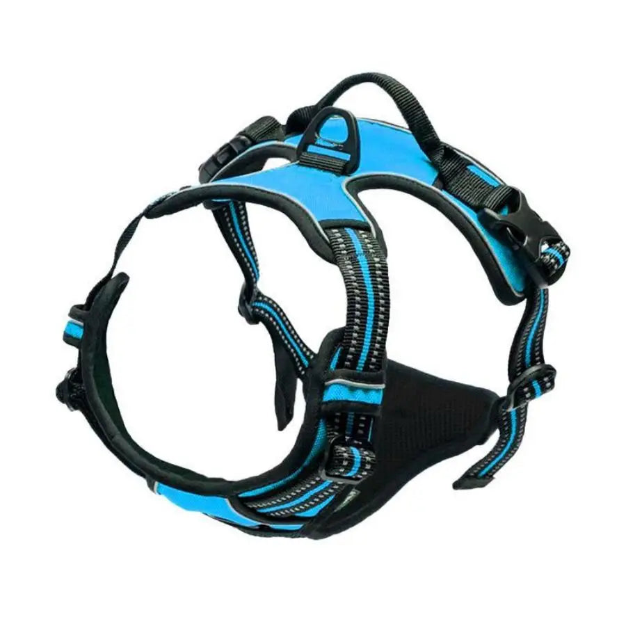 Paw Élégance – No-Pull Reflective Control Harness for Large Dogs