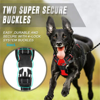 Paw Élégance – No-Pull Reflective Control Harness for Large Dogs