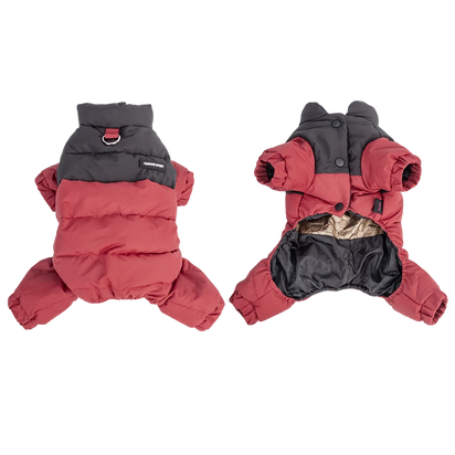 Paw Élégance™ Winter Élitaire 4-Leg Waterproof Coat – Ultimate Warmth & Protection