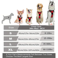 Paw Élégance – No-Pull Reflective Control Harness for Large Dogs
