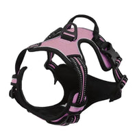 Paw Élégance – No-Pull Reflective Control Harness for Large Dogs