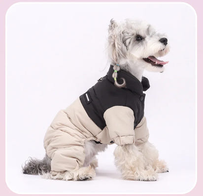 Paw Élégance™ Winter Élitaire 4-Leg Waterproof Coat – Ultimate Warmth & Protection