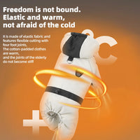 Paw Élégance – Waterproof Reflective Winter Coat with Hood