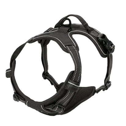 Paw Élégance – No-Pull Reflective Control Harness for Large Dogs