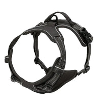 Paw Élégance – No-Pull Reflective Control Harness for Large Dogs