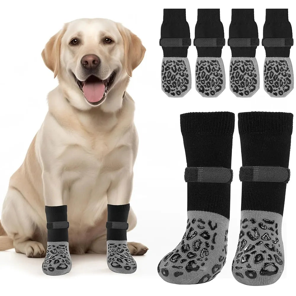 Paw Élégance – Waterproof Anti-Slip Dog Boots