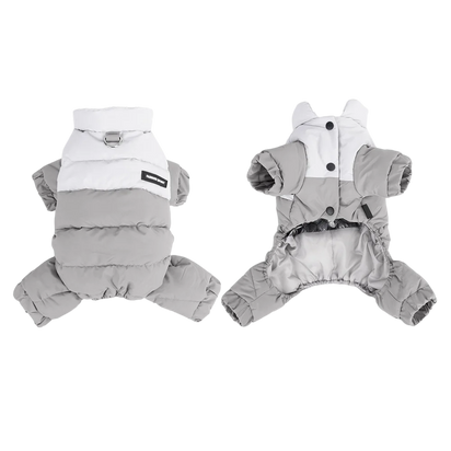 Paw Élégance™ Winter Élitaire 4-Leg Waterproof Coat – Ultimate Warmth & Protection