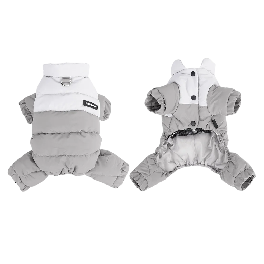 Paw Élégance™ Winter Élitaire 4-Leg Waterproof Coat – Ultimate Warmth & Protection