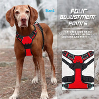 Paw Élégance – No-Pull Reflective Control Harness for Large Dogs