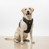 Paw Élégance – No-Pull Reflective Control Harness for Large Dogs