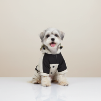 Paw Élégance – Waterproof Reflective Winter Coat with Hood