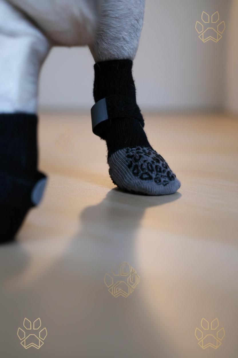Paw Élégance – Waterproof Anti-Slip Dog Boots